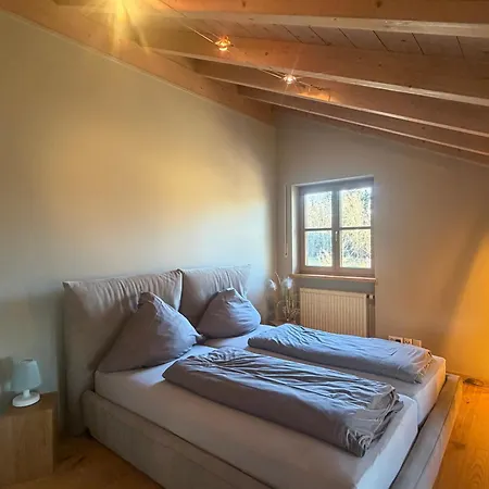 Alpenblick Nahe Muenchen Mit Outdoor Whirlpool - 21 Min Von Muenchen Mit Apartmán Assling